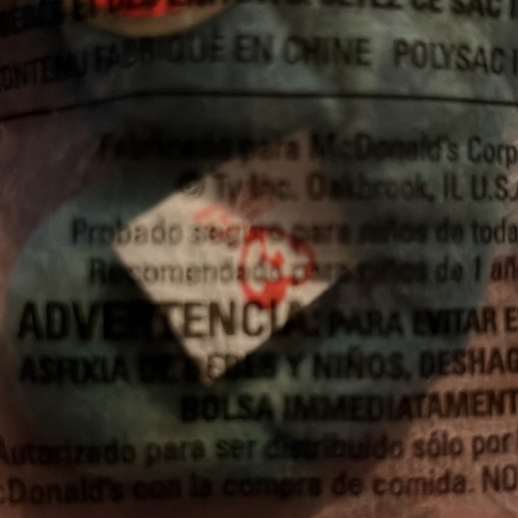 McDonald’s 1999 Ty Iggy The Iguana - Picture 4 of 4